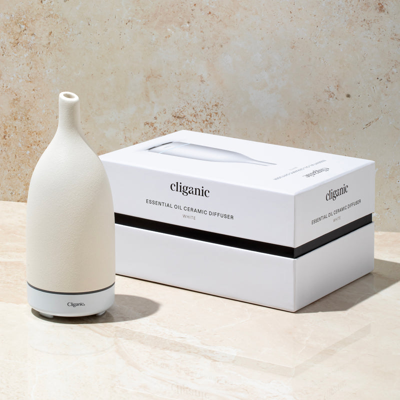 Cliganic Ceramic Aromatherapy Diffuser for Essential Oils