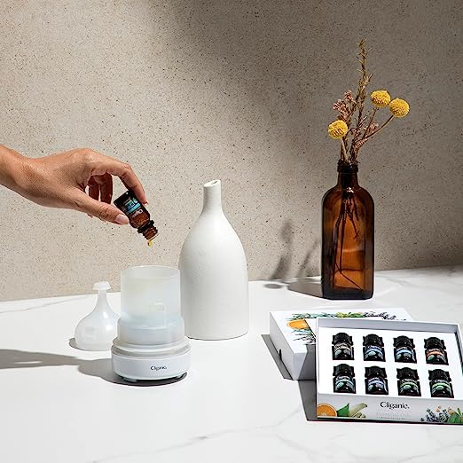 Cliganic Ceramic Aromatherapy Diffuser for Essential Oils