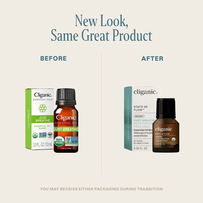 Deep Breaths Essential Oil Blend - Cliganic Essential Oil Blends