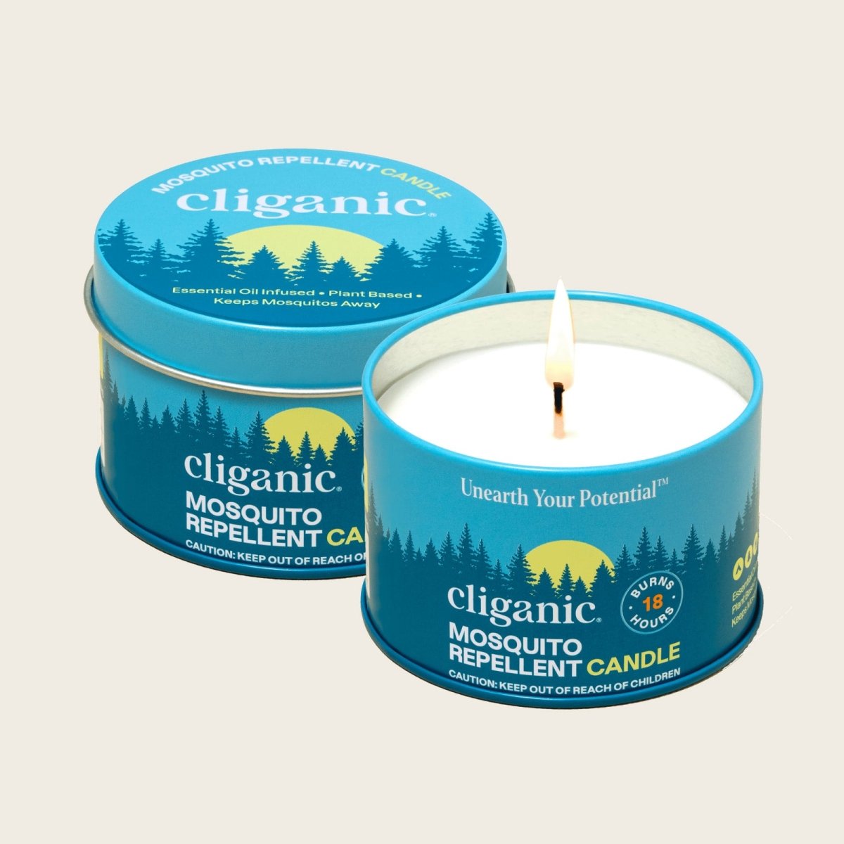 Mosquito Repellent Candles | Cliganic