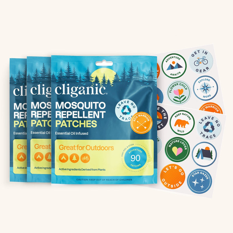 Mosquito Repellent Patches - Adventure - Cliganic Mosquito Repellents