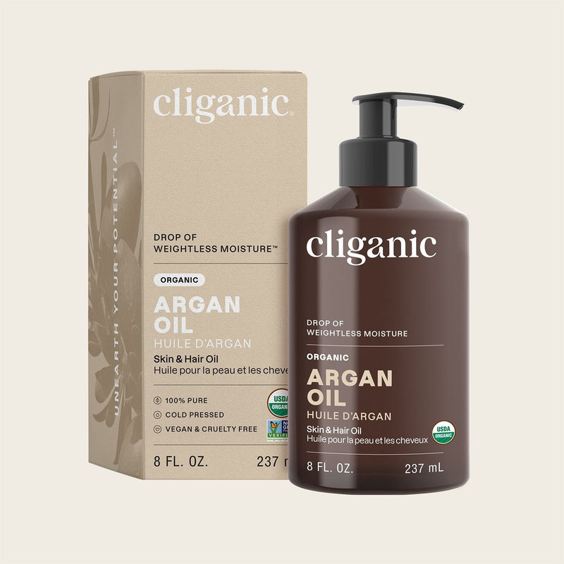 Organic Argan Oil - Cliganic Skin & Hair Oils