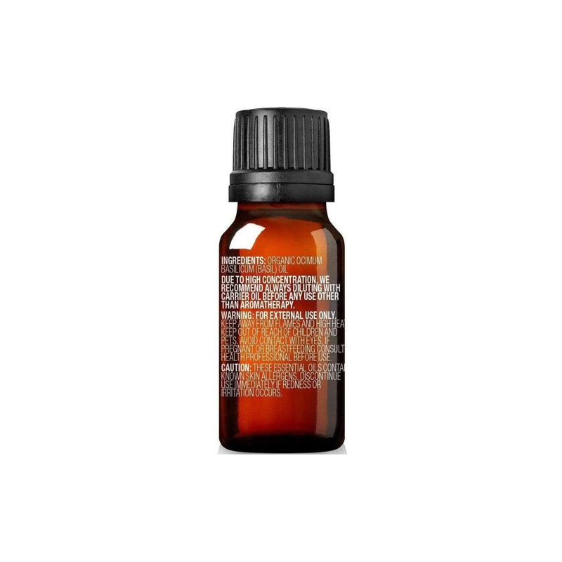 Organic Basil Essential Oil - Cliganic Essential Oil Singles
