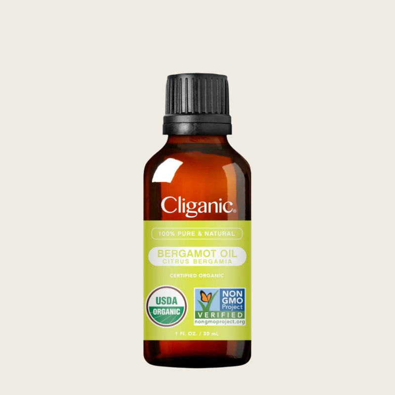 Organic Bergamot Essential Oil - Cliganic Essential Oil Singles