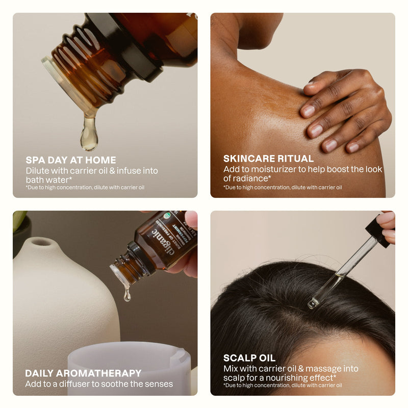 Organic Carrot Seed Essential Oil - Cliganic Essential Oil Singles