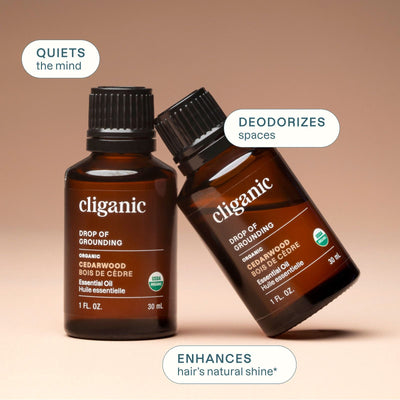 Organic Cedarwood Essential Oil - Cliganic Essential Oil Singles