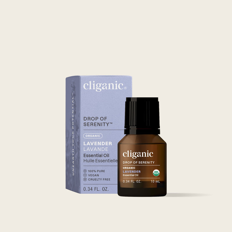 Organic Lavender Essential Oil - Cliganic Essential Oil Singles