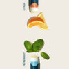 Organic Lip Balm Set - Cooling Citrus - Cliganic Lip Balms