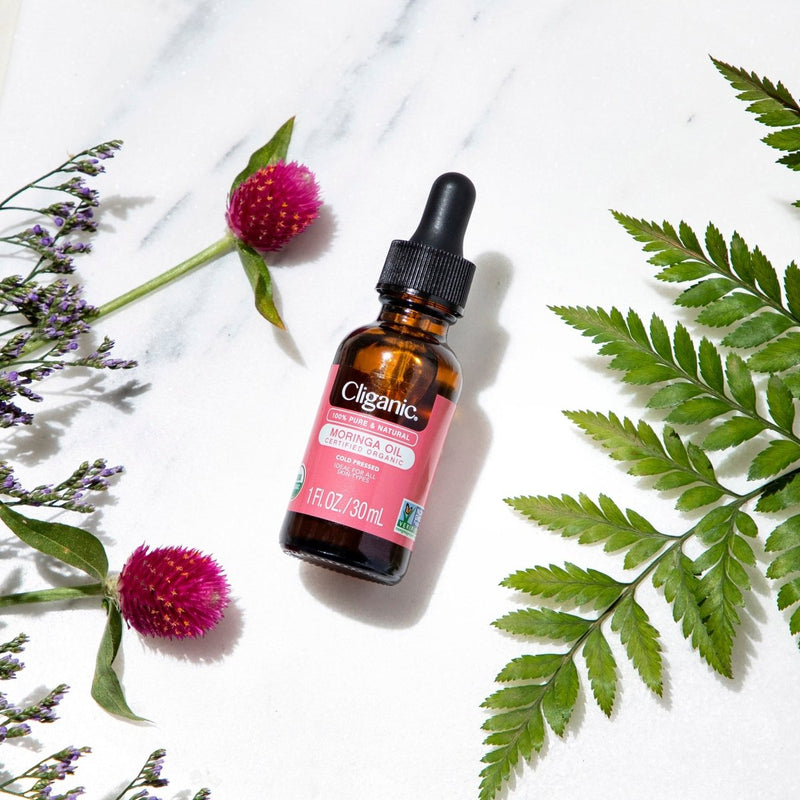 Organic Moringa Oil - Cliganic Skin & Hair Oils