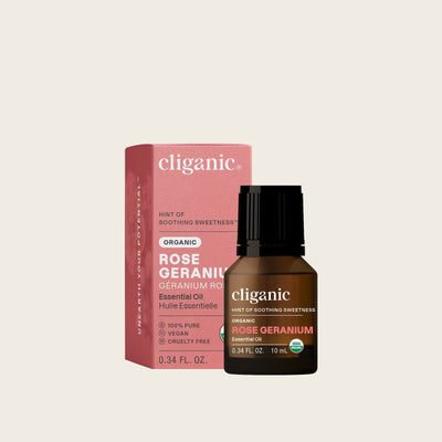 Organic Rose Geranium Essential Oil