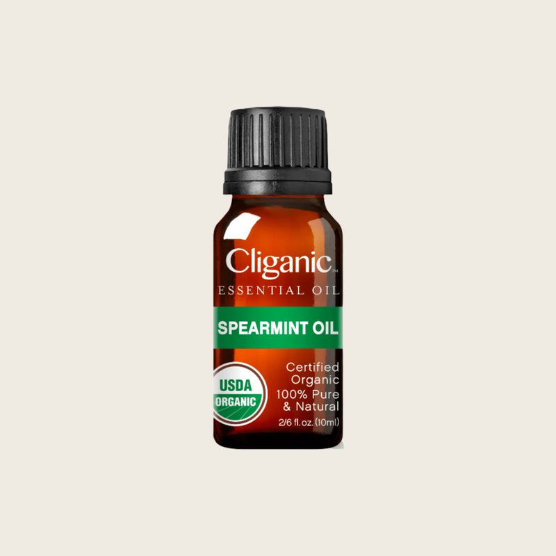 Organic Spearmint Essential Oil - Cliganic Essential Oil Singles