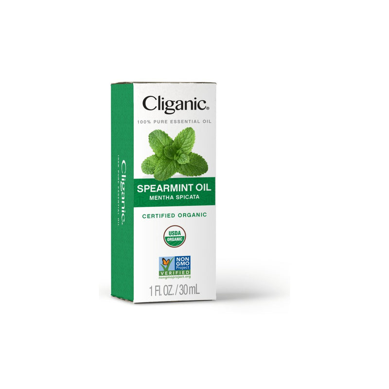 Organic Spearmint Essential Oil - Cliganic Essential Oil Singles