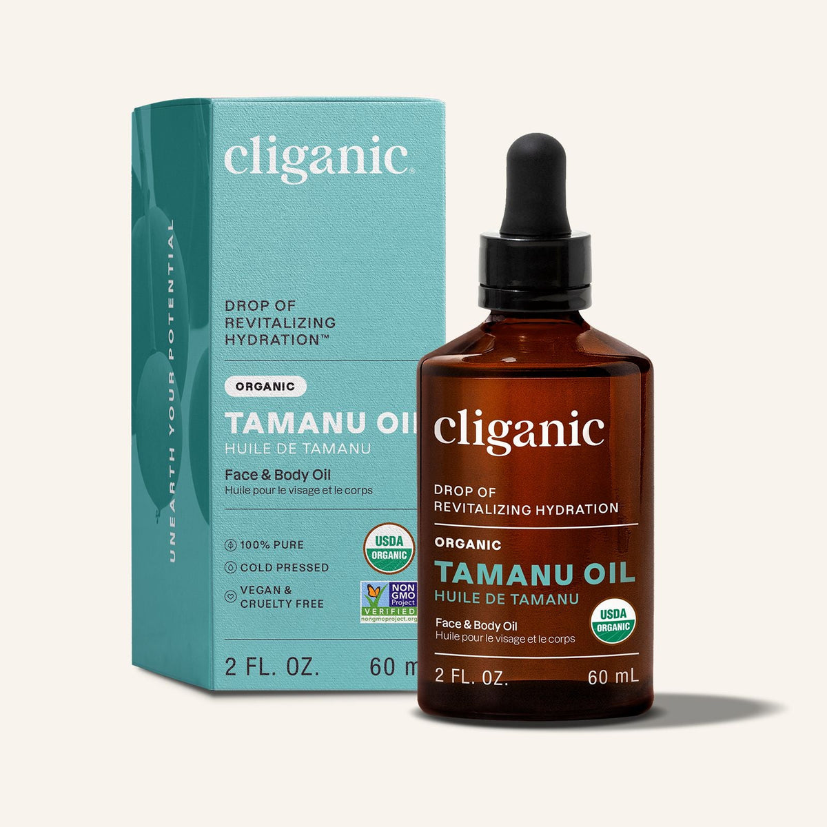 Oil for Skin and Hair Care | 100% Pure Organic Tamanu – Cliganic