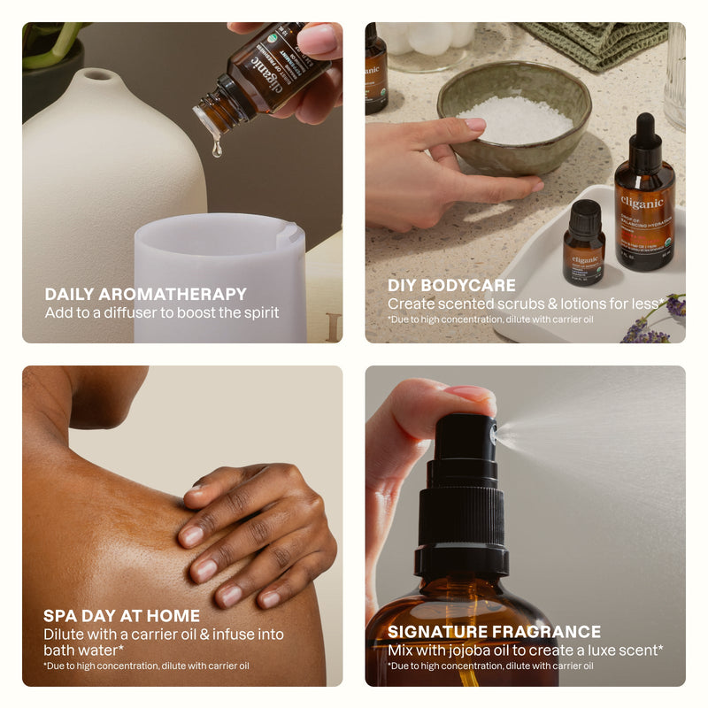 Organic Ylang Ylang Essential Oil - Cliganic Essential Oil Singles