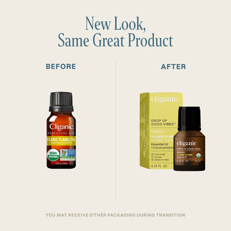 Organic Ylang Ylang Essential Oil - Cliganic Essential Oil Singles