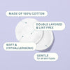 Premium Cotton Rounds - Cliganic Cotton Products