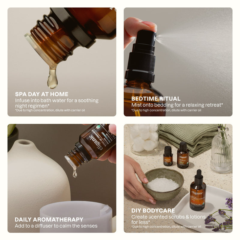 Sleep Surrender Essential Oil Blend - Cliganic Essential Oil Blends