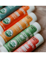 Cliganic Organic Lip Balm - Citrus (Pack of 4)