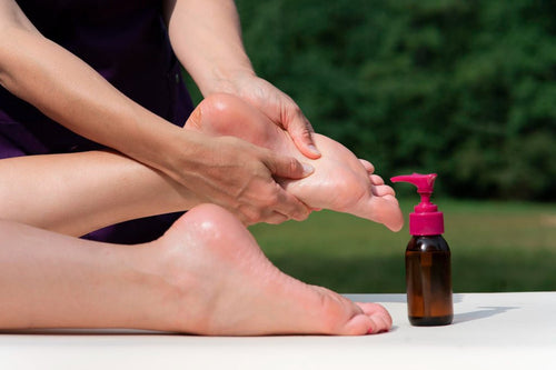 DIY Leg Cramp Massage Oil - Cliganic