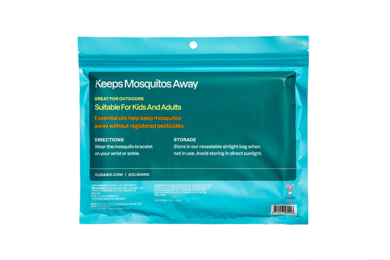 Mosquito Repellent Microfiber Bracelets