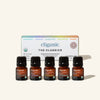 5-Piece Essential Oil Aromatherapy Set - Cliganic Essential Oil Sets