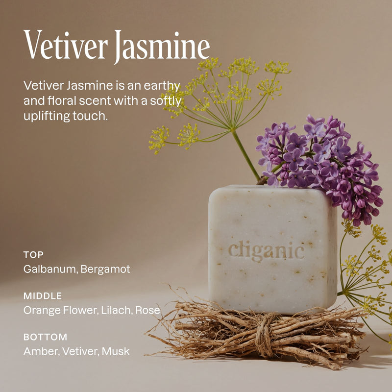 Hydrating Bar Soap - Vetiver Jasmine