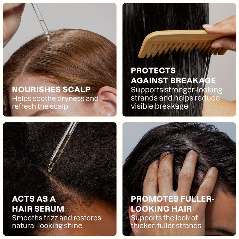 Cliganic Mane Character Energy Hair Care Bundle suitable for daily hair care, scalp massage, and hair nourishment.