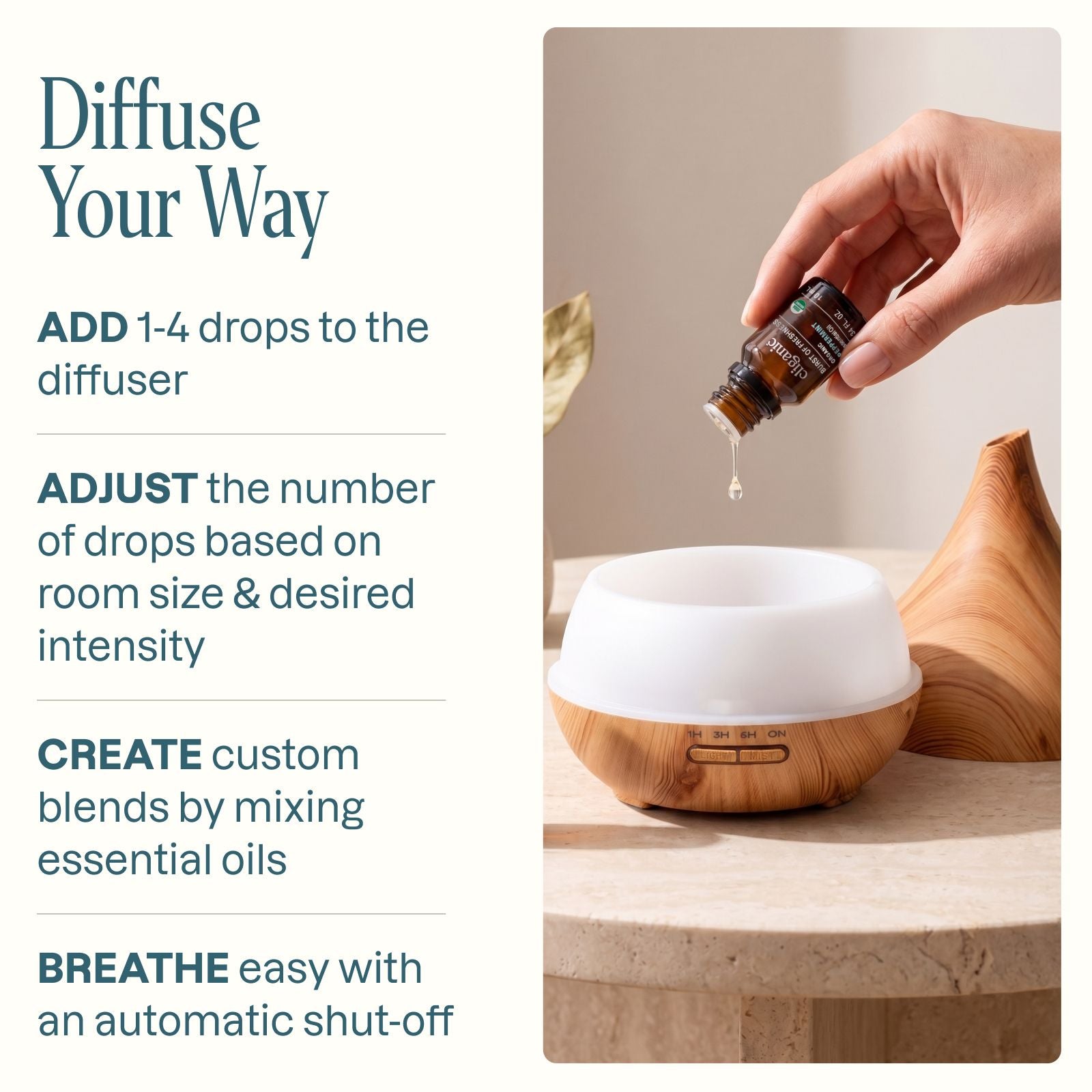 Cliganic Aromatherapy Diffuser - Thumbnail 4