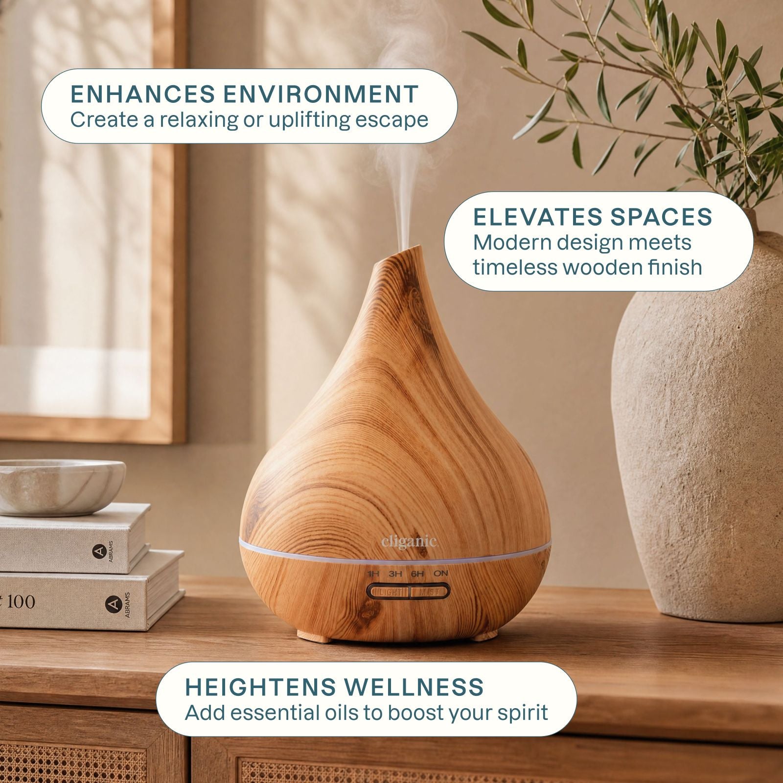 Cliganic Aromatherapy Diffuser - Thumbnail 2