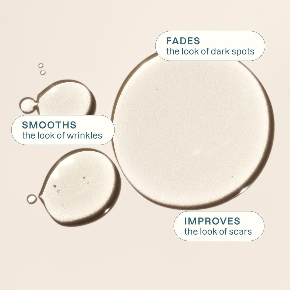 Radiant Skin Essentials Bundle skincare benefit for fade the dark spot, smooth the look of wrinkle and improves the scar