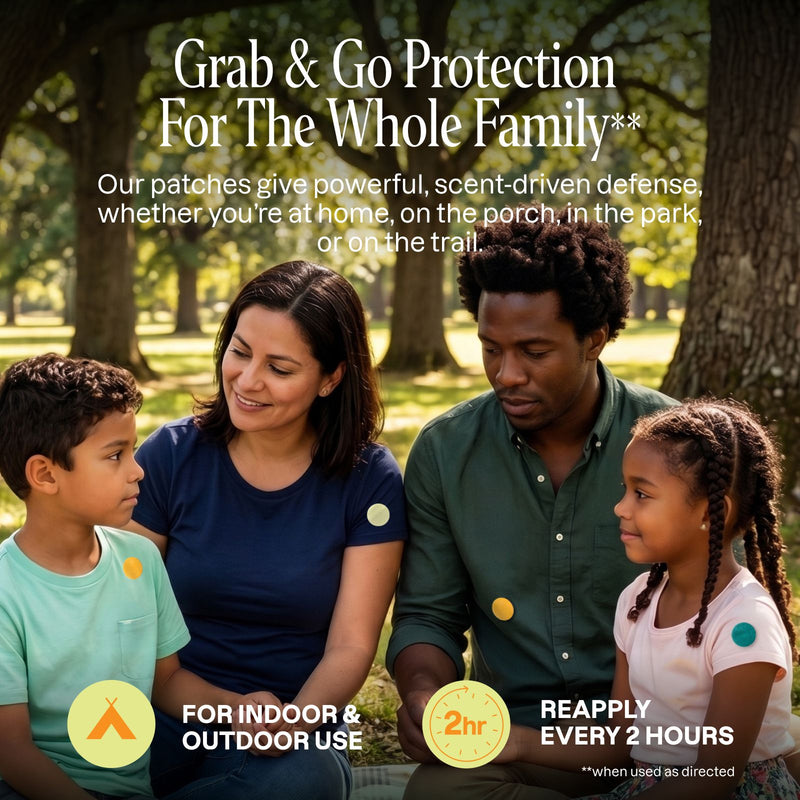 Cliganic Mosquito Repellent Patches – Family-Friendly Mosquito Protection