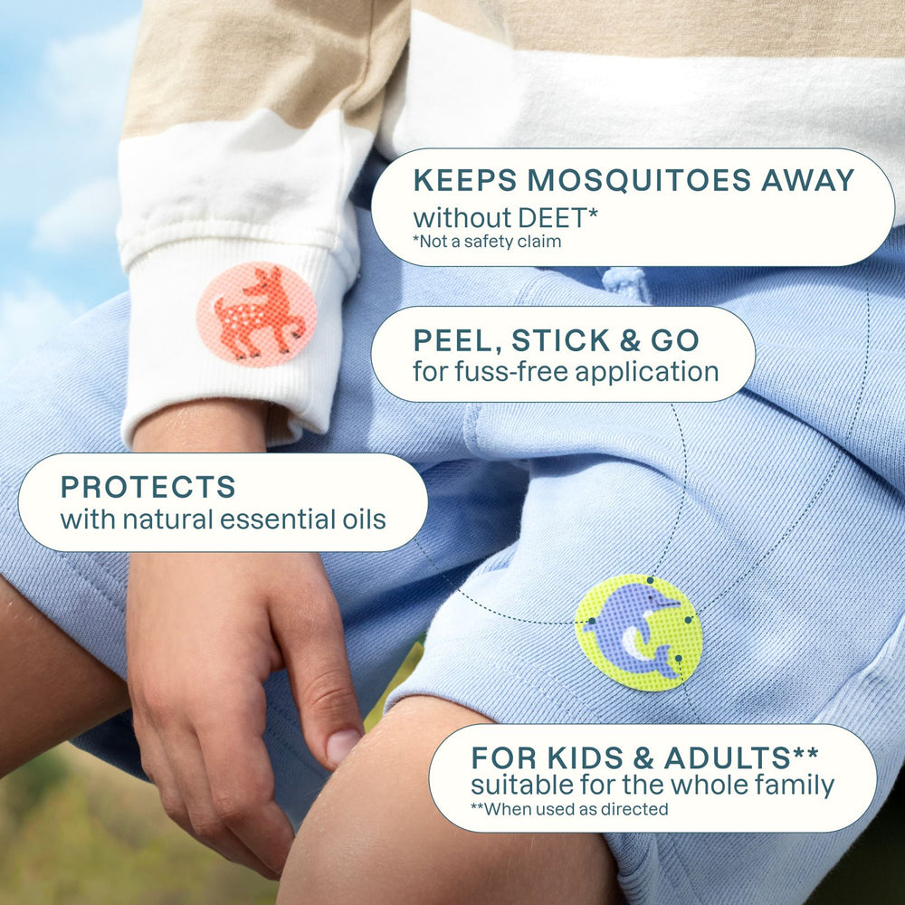 Cliganic  Mosquito Repellent Patches - Animal 