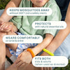 Mosquito Repellent Bracelets - Classic Colors - Cliganic Mosquito Repellents