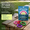 Cliganic mosquito repellents rainbow color made with potent ingredients for natural protection