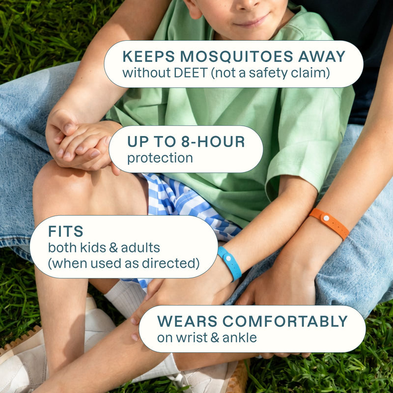 Microfiber Mosquito Repellent Bracelets - Cliganic Mosquito Repellents