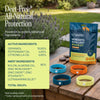 Cliganic mosquito repellent bracelets made with citronella, peppermint, geraniol, lemongrass, and cinnamon essential oils