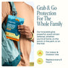 Cliganic mosquito repellent bracelets for kids and adults during camping, hiking, travel, and outdoor activities