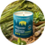 Cliganic Mosquito Repellent Candle displayed with botanical ingredients for natural outdoor mosquito protection.