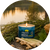 Cliganic 4 oz Mosquito Repellent Candle displayed outdoors with botanical ingredients for natural mosquito protection.