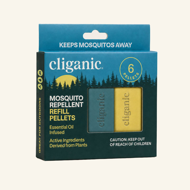 Cliganic Mosquito Repellent Refillable Wristbands 6 pallet Refill