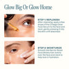 Radiance Duo skincare routine with serum and moisturizer for glowing, hydrated skin