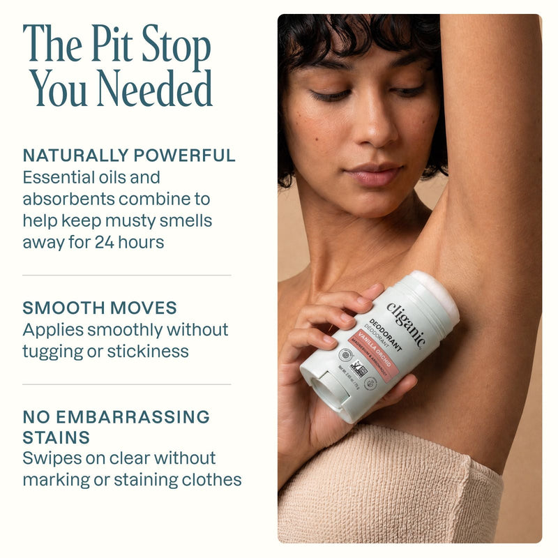 Aluminum-Free Deodorants (3-Pack) - Cliganic Beauty