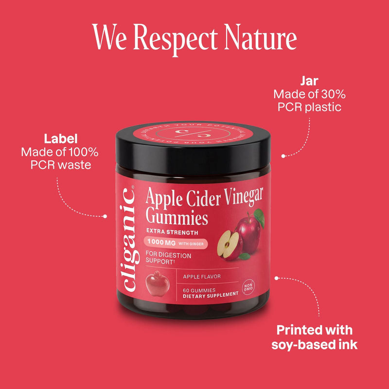 Apple Cider Vinegar Gummies - Cliganic Supplements