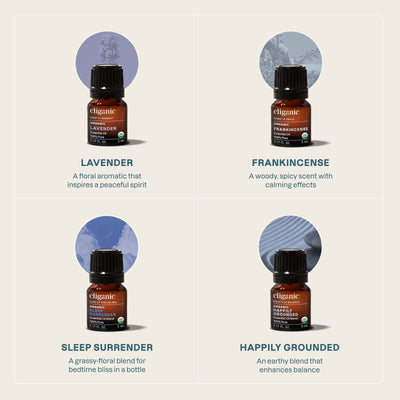 Aromatherapy Serenity Starter Kit - Cliganic Aromatherapy Diffusers