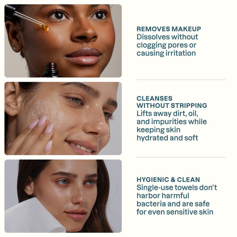 Bare Necessities Makeup Removal Bundle - Cliganic