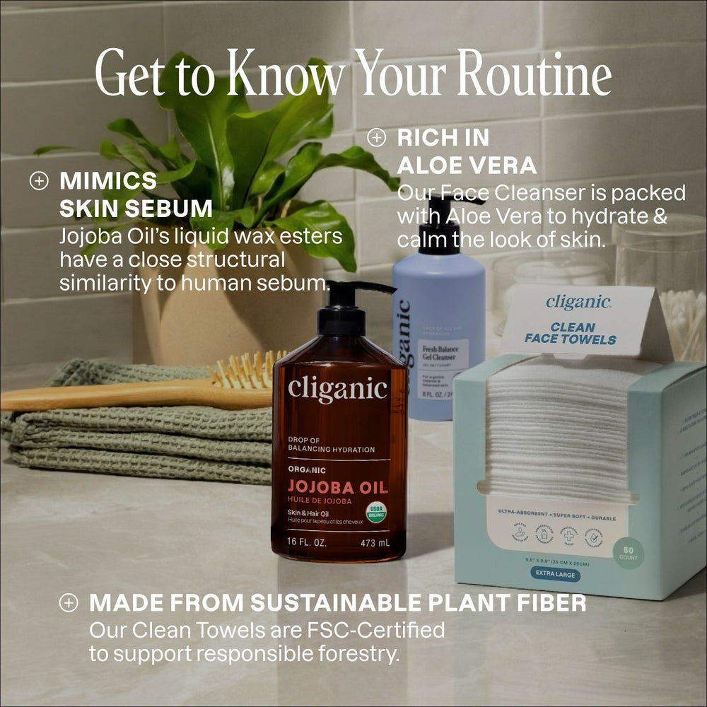Bare Necessities Makeup Removal Bundle - Cliganic