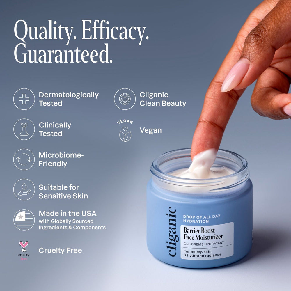 Barrier Boost Face Moisturizer - Cliganic Beauty