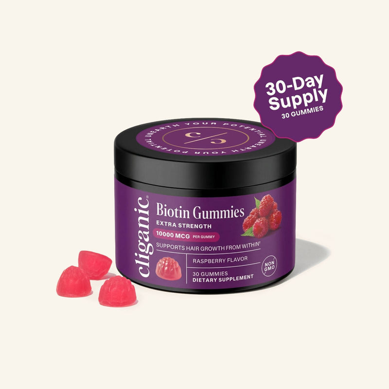 Biotin Gummies - Cliganic Supplements