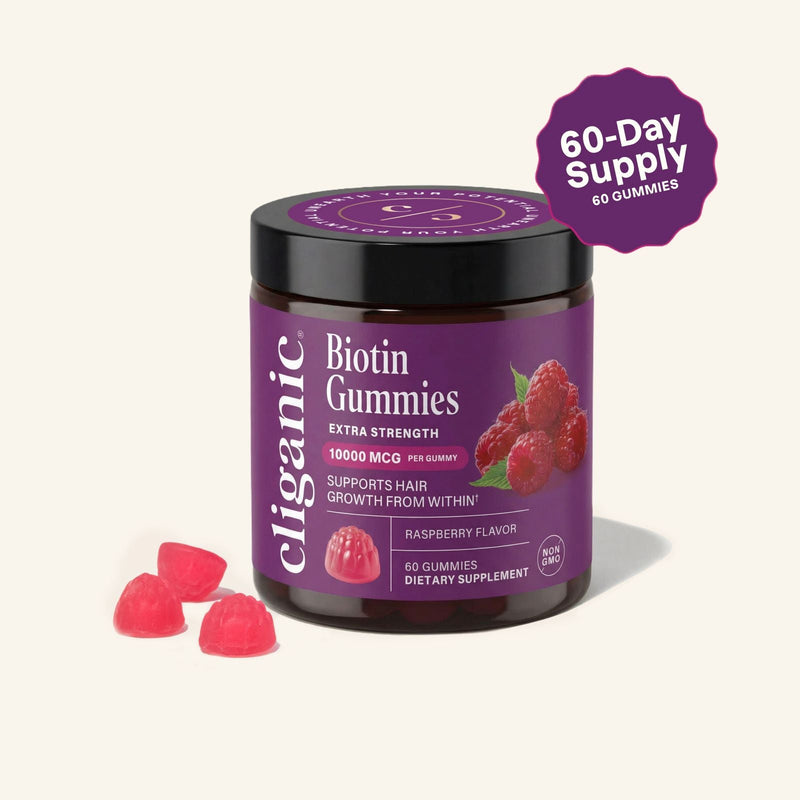 Biotin Gummies - Cliganic Supplements