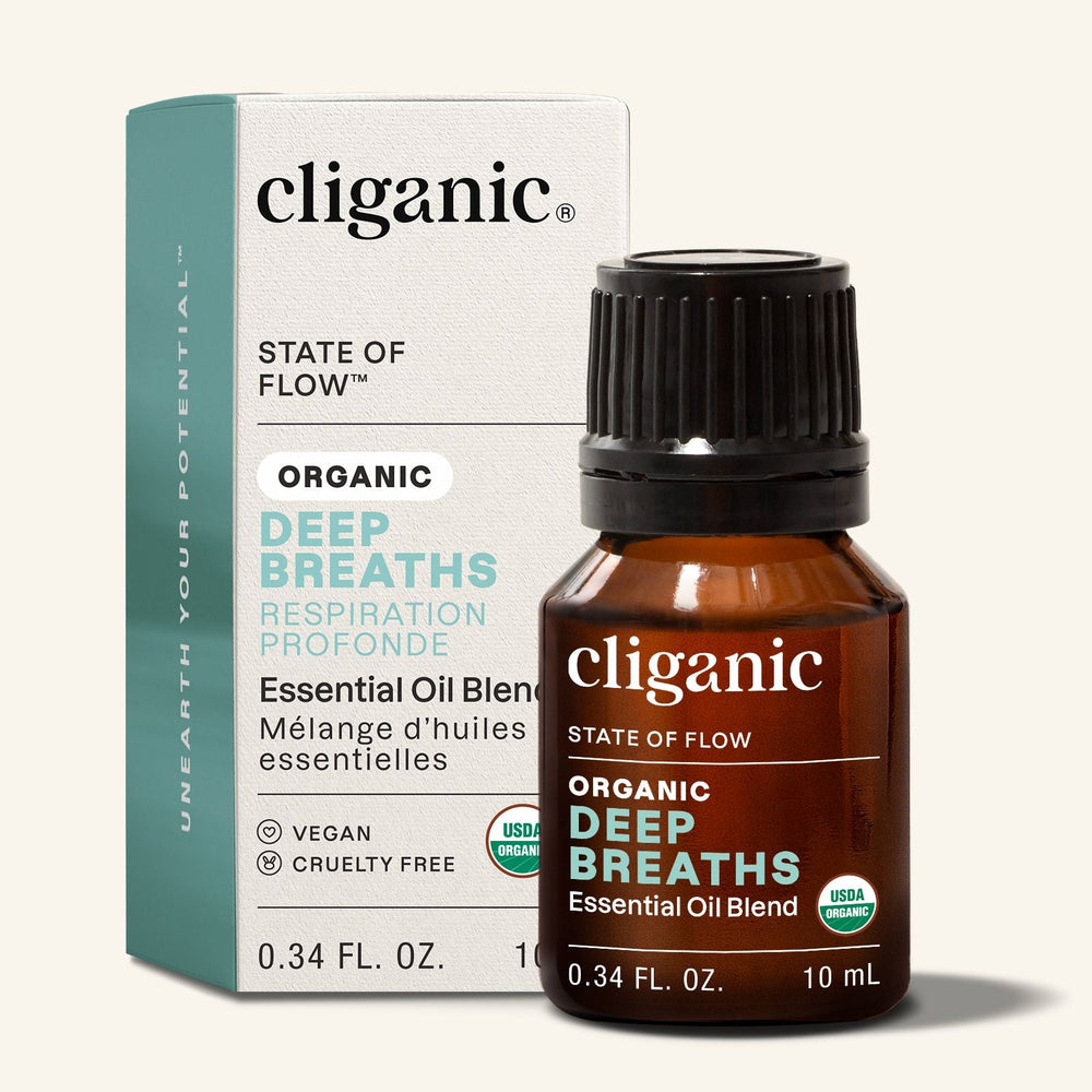 Deep Breaths Essential Oil Blend - Cliganic Essential Oil Blends